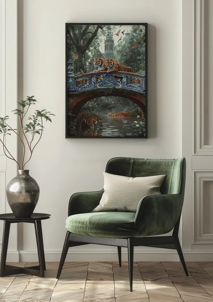 ingelijst,poster ingelijst,poster