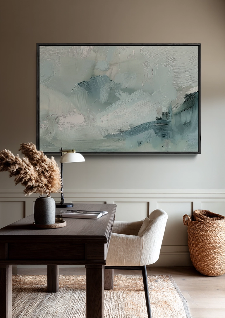 Sereen Abstraktes Gemälde Sereen Abstraktes Gemälde