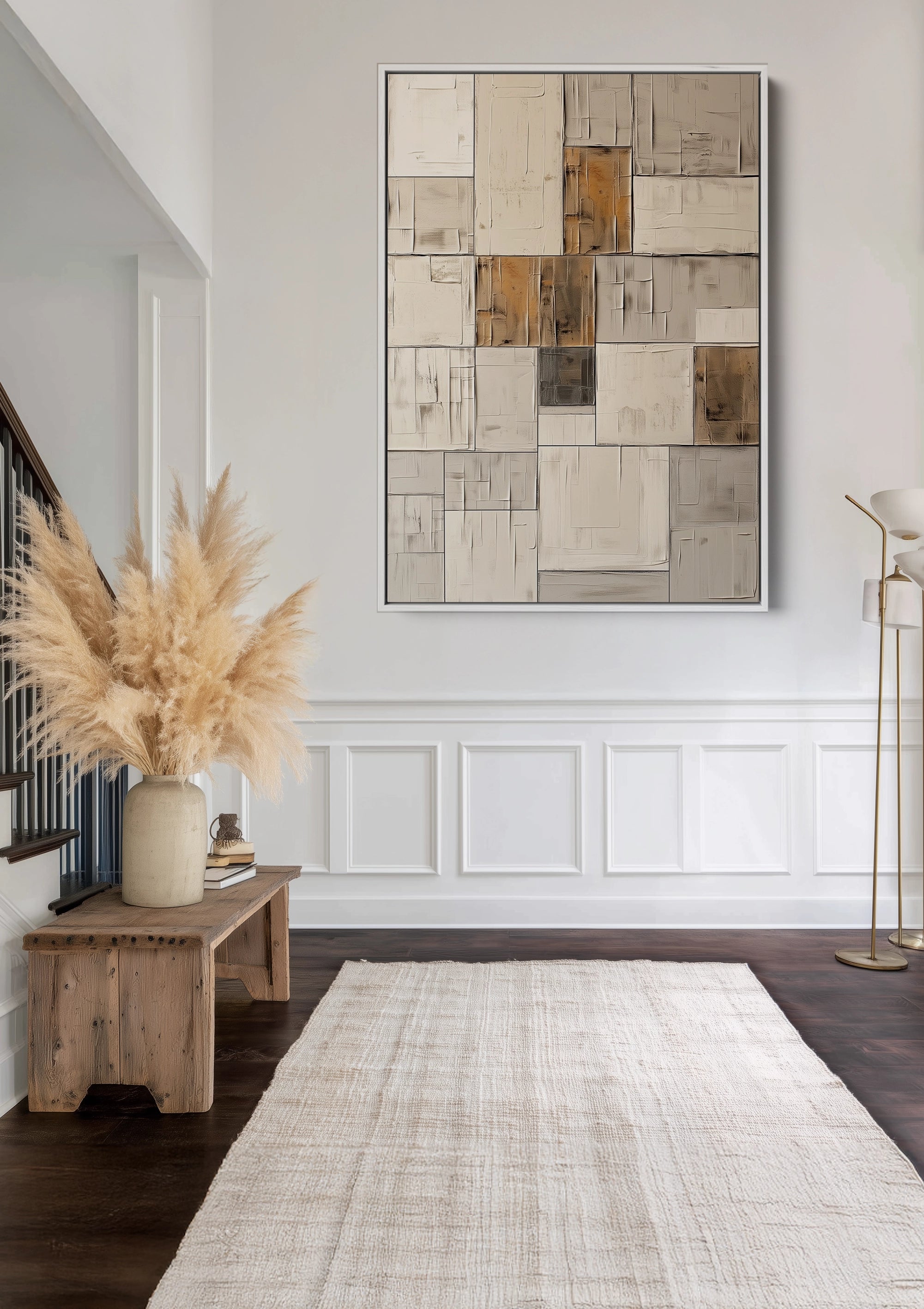 Ordnung Abstraktes Gemälde Ordnung Abstraktes Gemälde