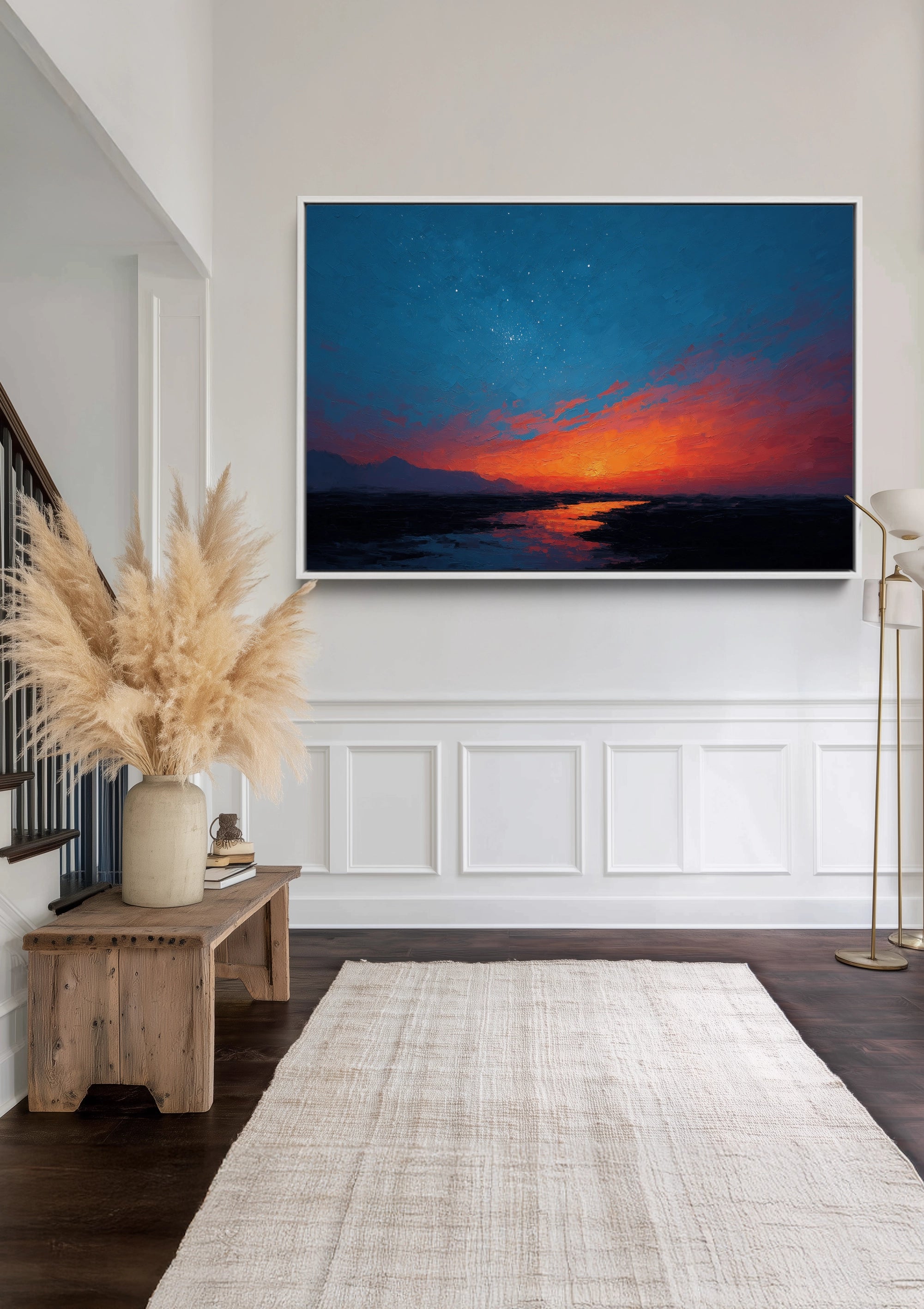 Himmelsfeuer Gemälde Himmelsfeuer Gemälde