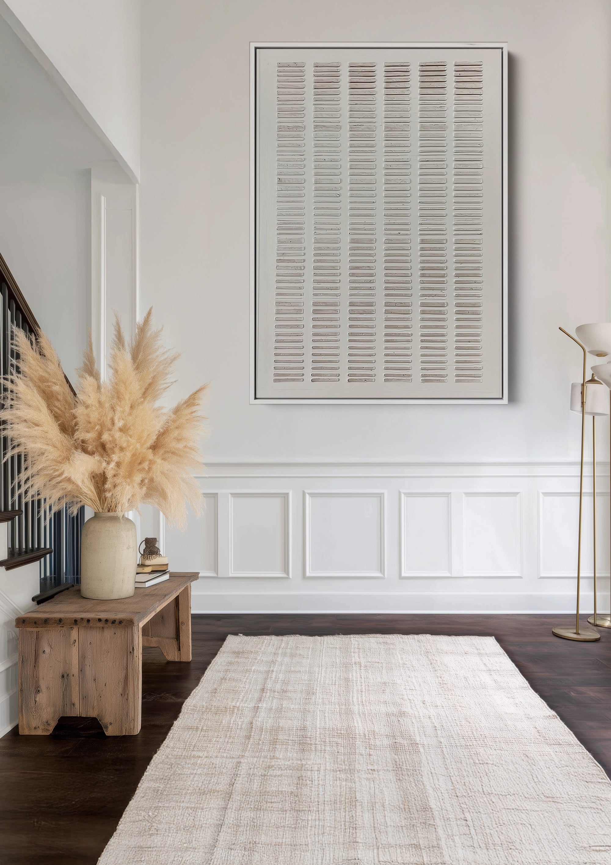 Linienzeichnung Abstraktes Gemälde Linienzeichnung Abstraktes Gemälde