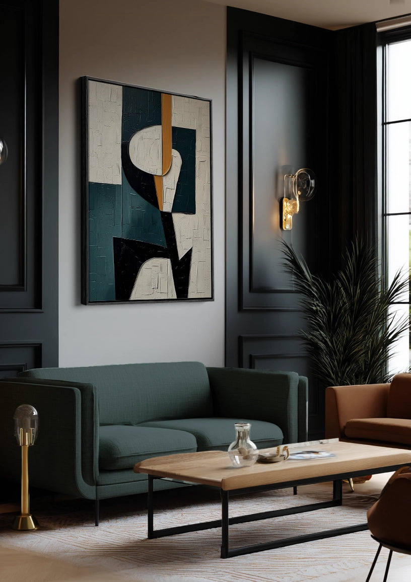 Split Form Schilderij Split Form Schilderij