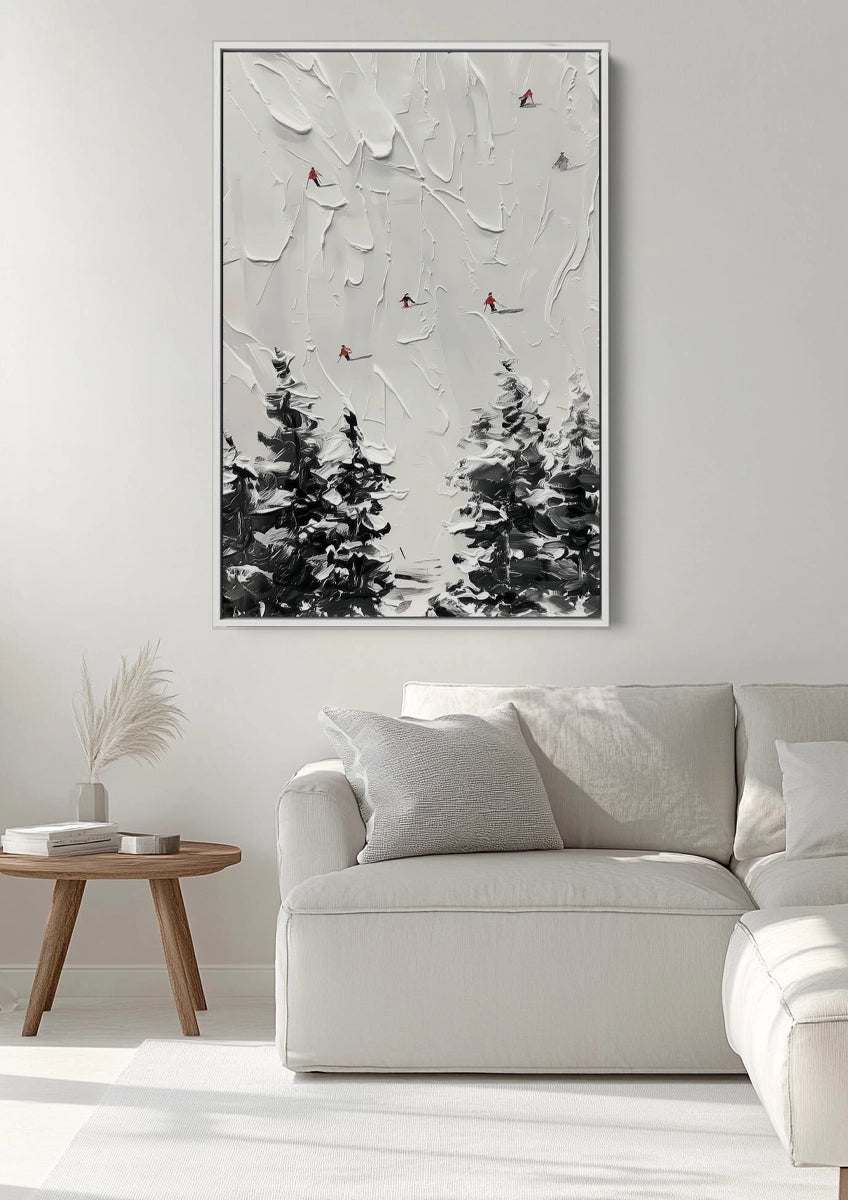 Down The Slope Gemälde Down The Slope Gemälde