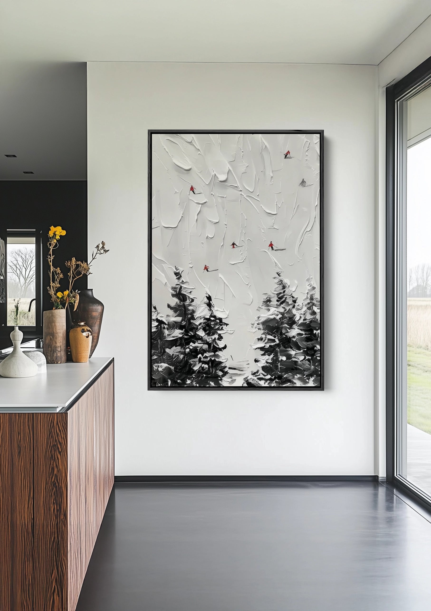 Down The Slope Gemälde Down The Slope Gemälde