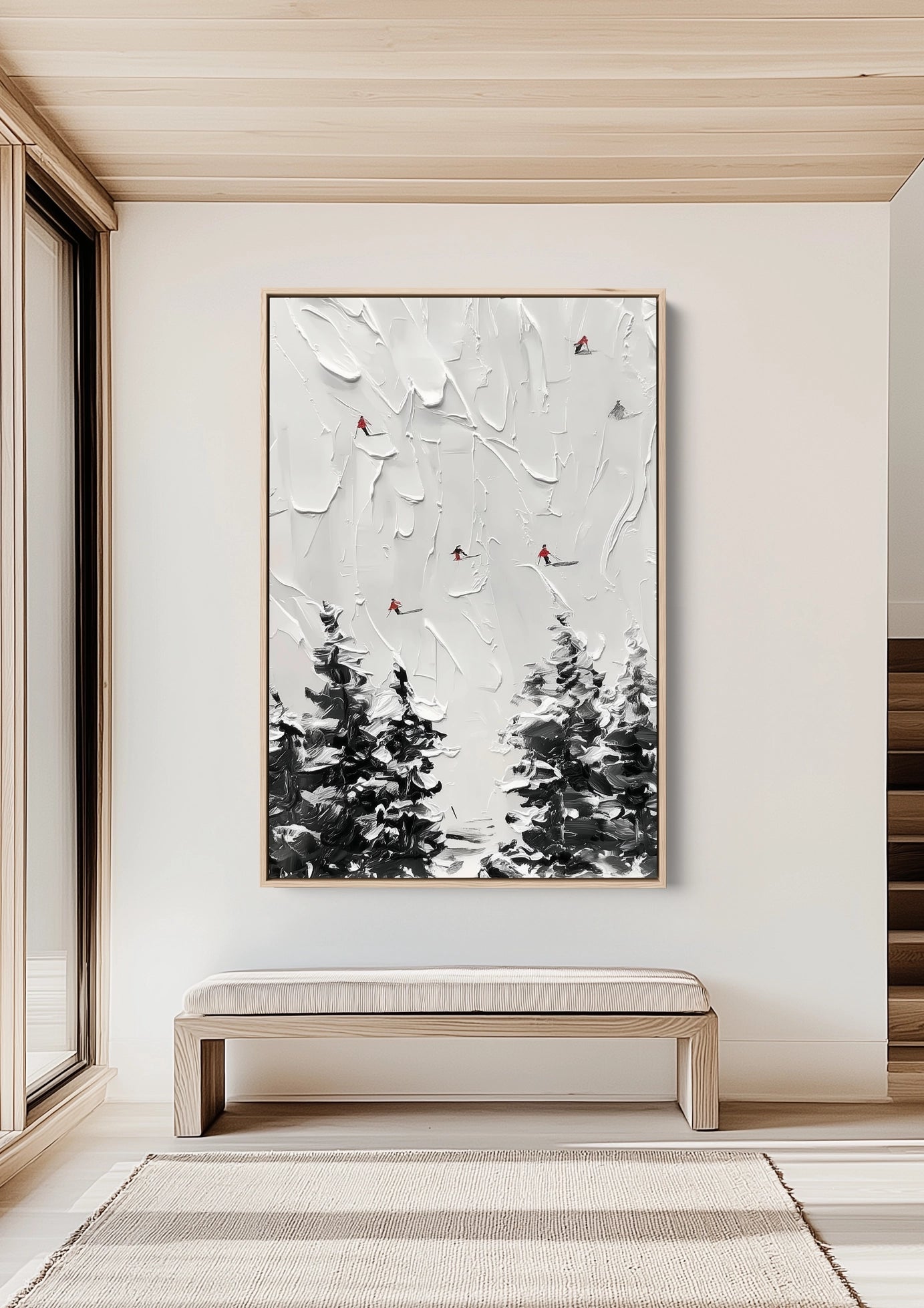 Down The Slope Gemälde Down The Slope Gemälde