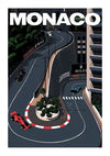 Grand-Prix-Monaco-Gemälde