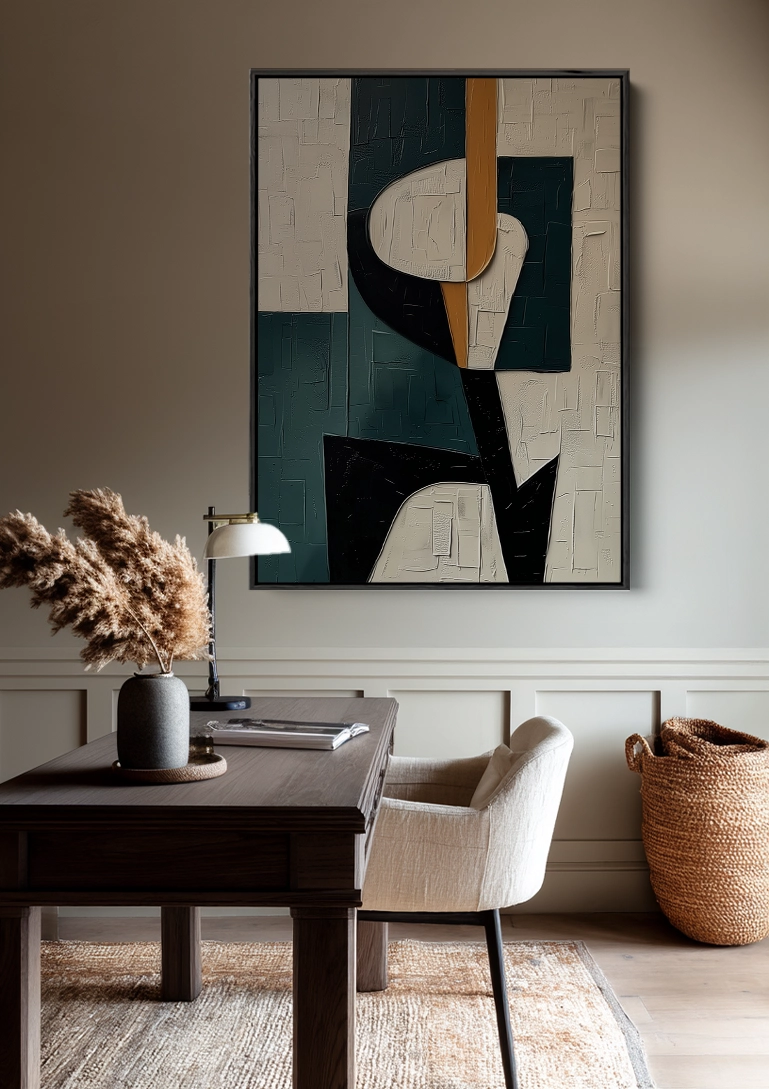 Split Form Schilderij