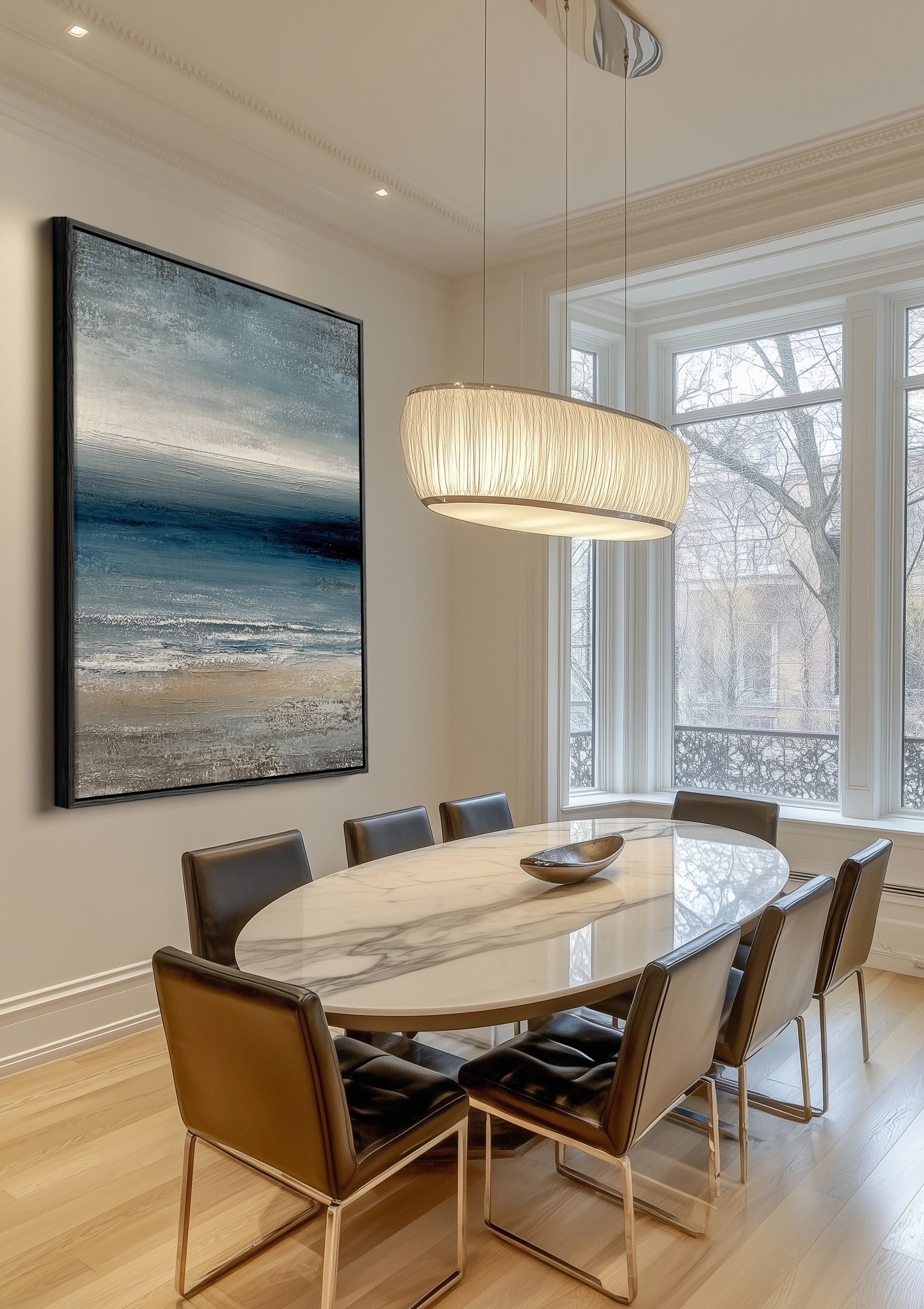 Oeverloos Schilderij